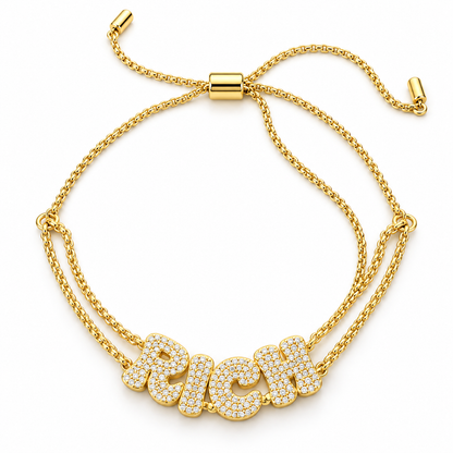 Immigrati ricchi - Bracciale unisex RICH